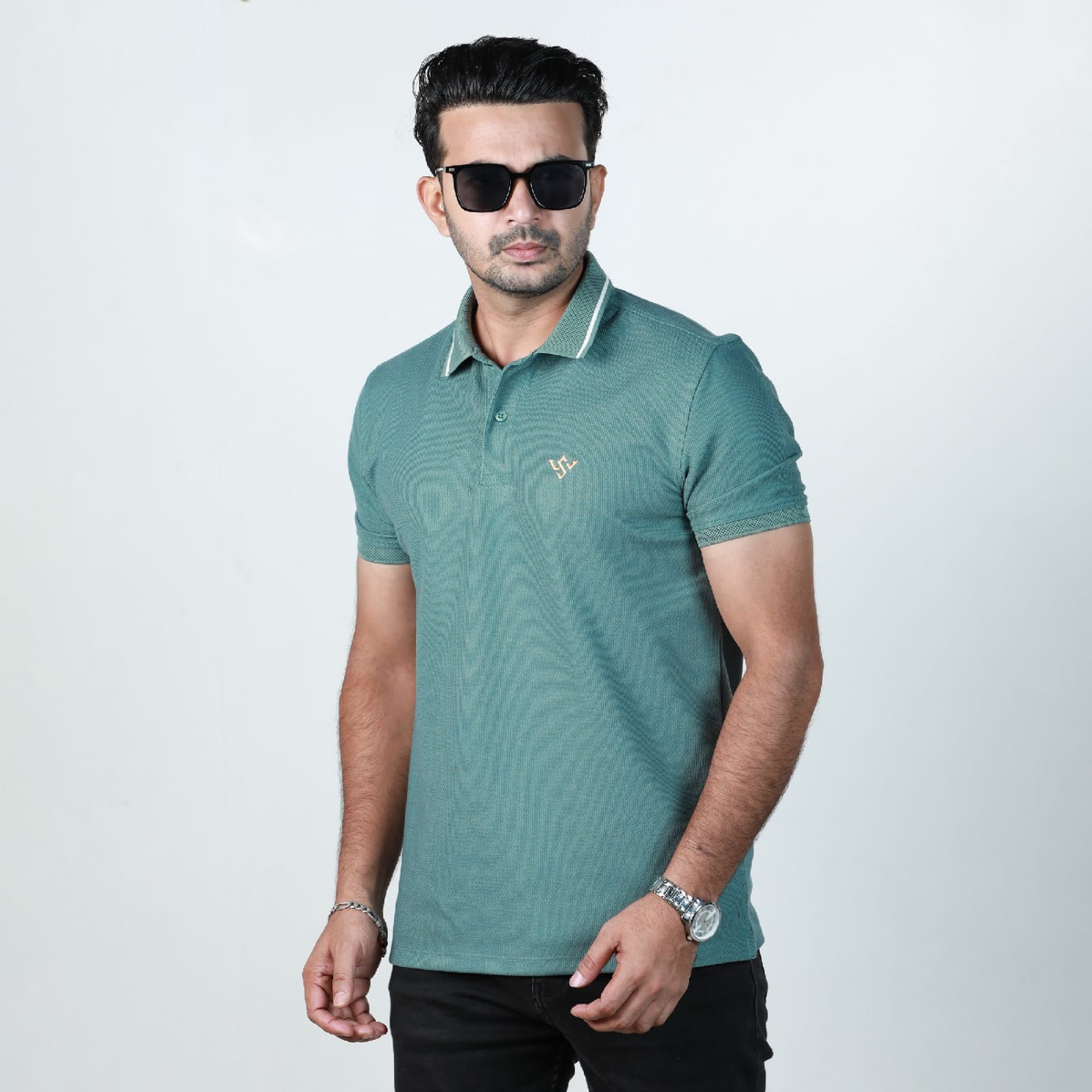 Premium Polo T-Shirt-Teal